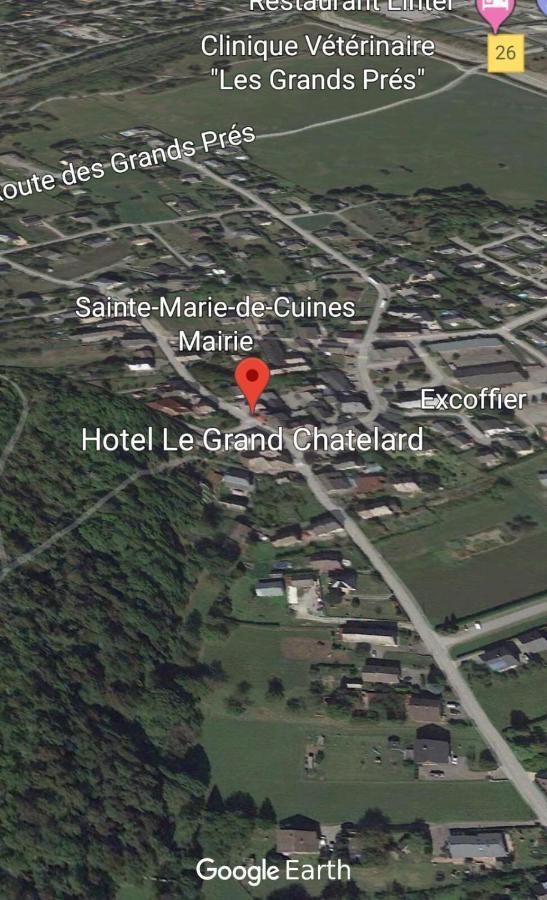 Le Grand Chatelard Hotel Bar Restaurant Sainte-Marie-de-Cuines Eksteriør bilde
